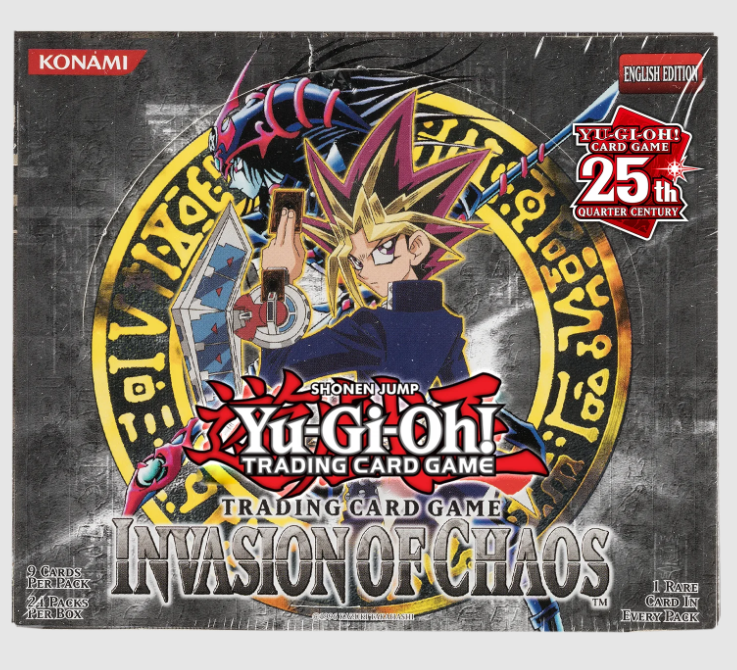 Yu-Gi-Oh: 25th Anniversary - Invasion of Chaos Booster Box