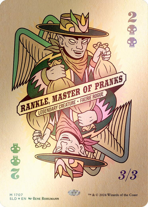 Rankle, Master of Pranks (Rainbow Foil)