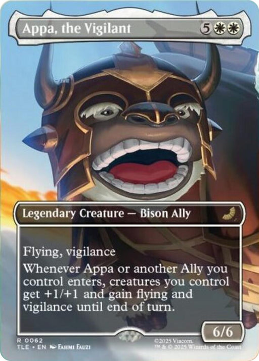 Appa, the Vigilant (Borderless)