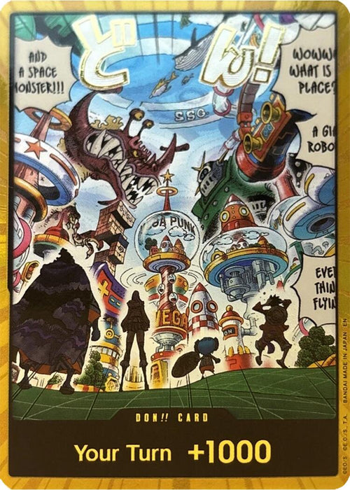 DON!! Card (Egghead) (Gold)