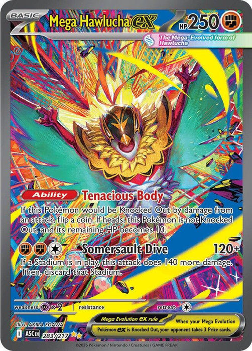 Mega Hawlucha ex - 283/217