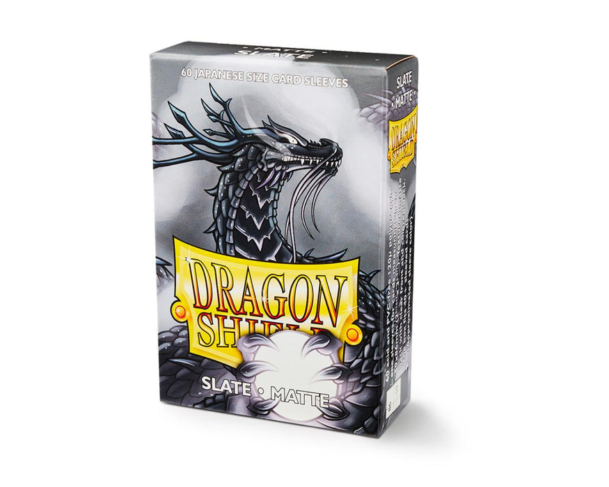 Dragon Shield: Matte Slate Japanese Size Sleeves - 60ct