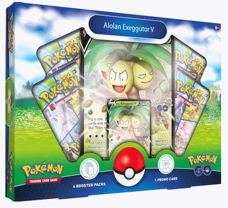 Pokemon: Pokemon Go - Alolan Exeggutor V Box