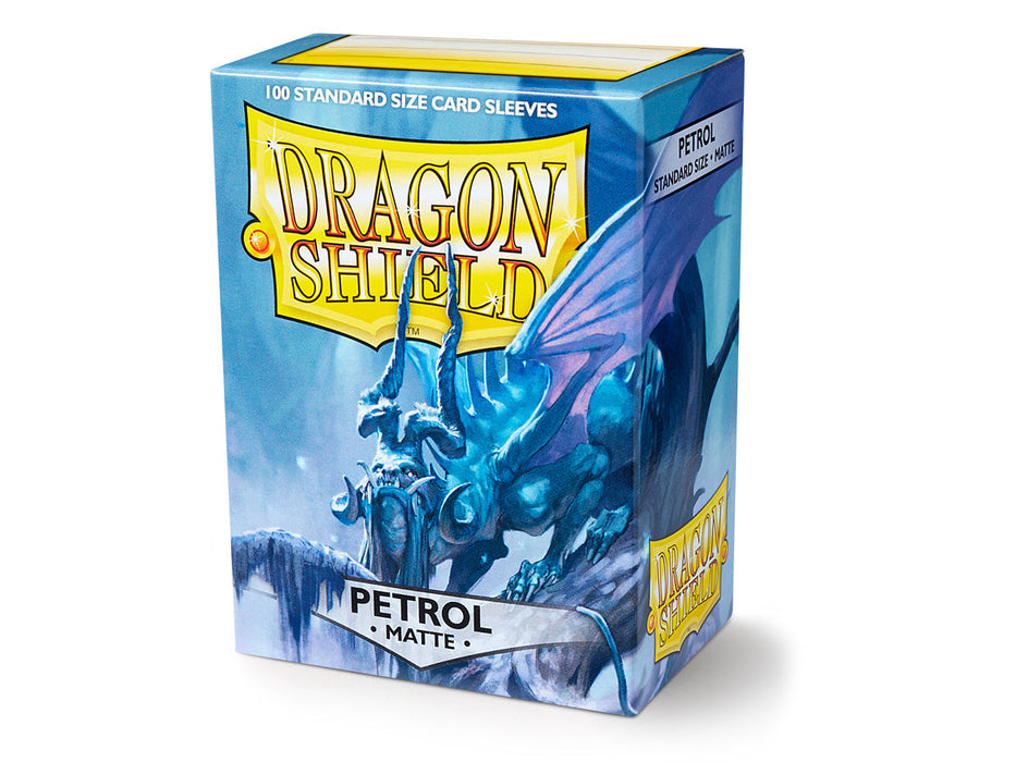 Dragon Shield: Matte Petrol Standard Size Sleeves - 100ct
