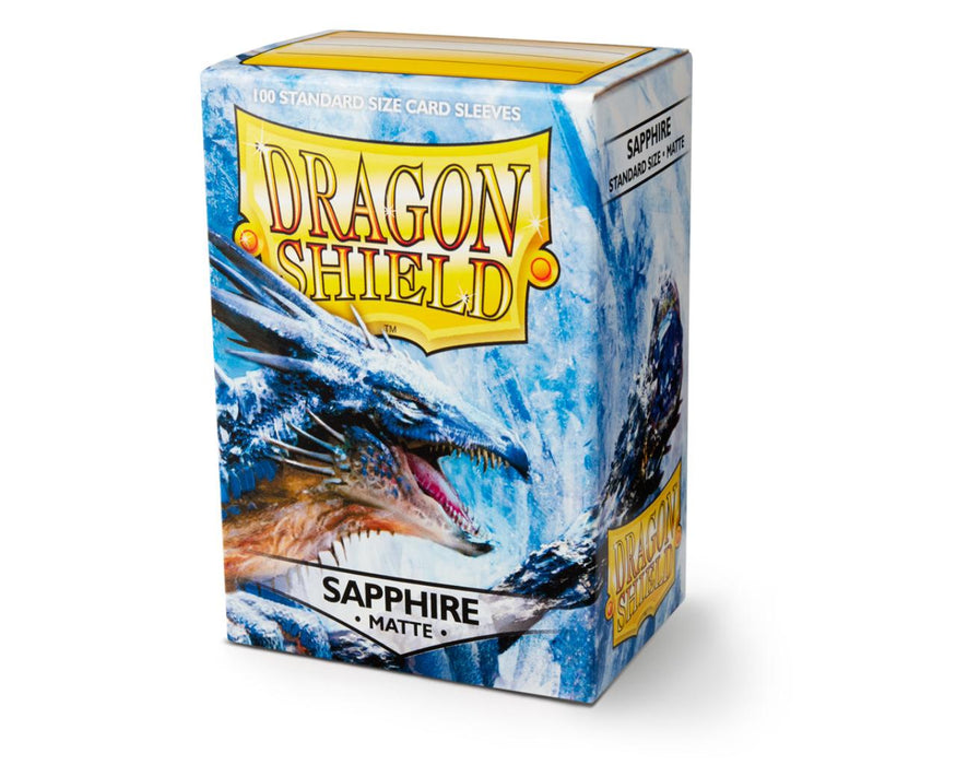 Dragon Shield: Matte Sapphire Standard Size Sleeves - 100ct