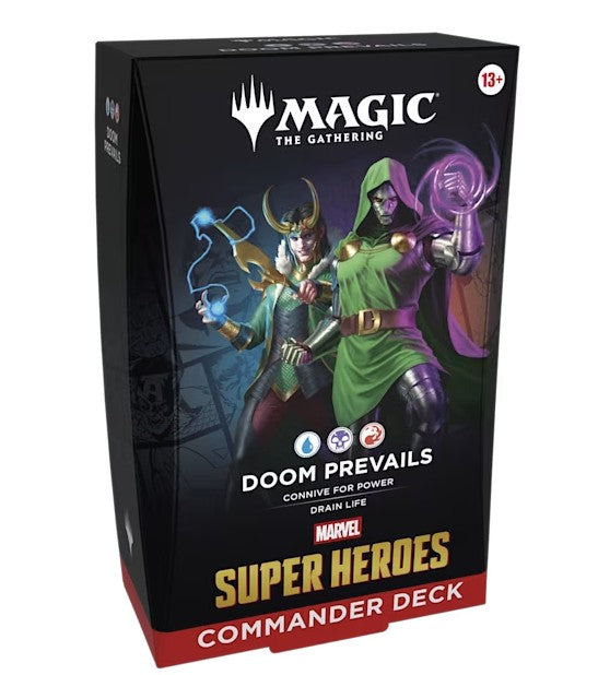 Magic the Gathering: Marvel Super Heroes Commander Deck - Doom Prevails (PREORDER)