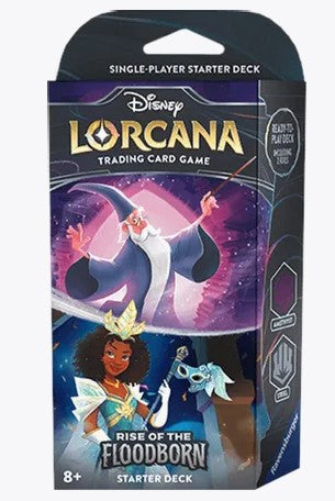 Lorcana: Rise of the Floodborn Starter Deck (Amethyst and Steel)