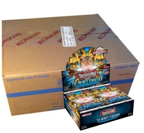 Yu-Gi-Oh: The Infinite Forbidden Booster Box Case (12x Boxes)