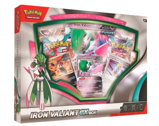 Pokemon: Iron Valiant ex Box