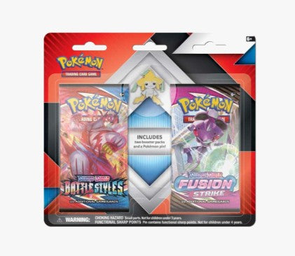 Pokemon: 2 Booster Packs & Jirachi Collector's Pin