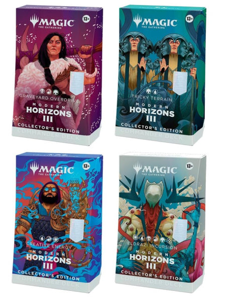 Magic the Gathering: Modern Horizons 3 Collector Commander Deck Case (4ct) (PREORDER)