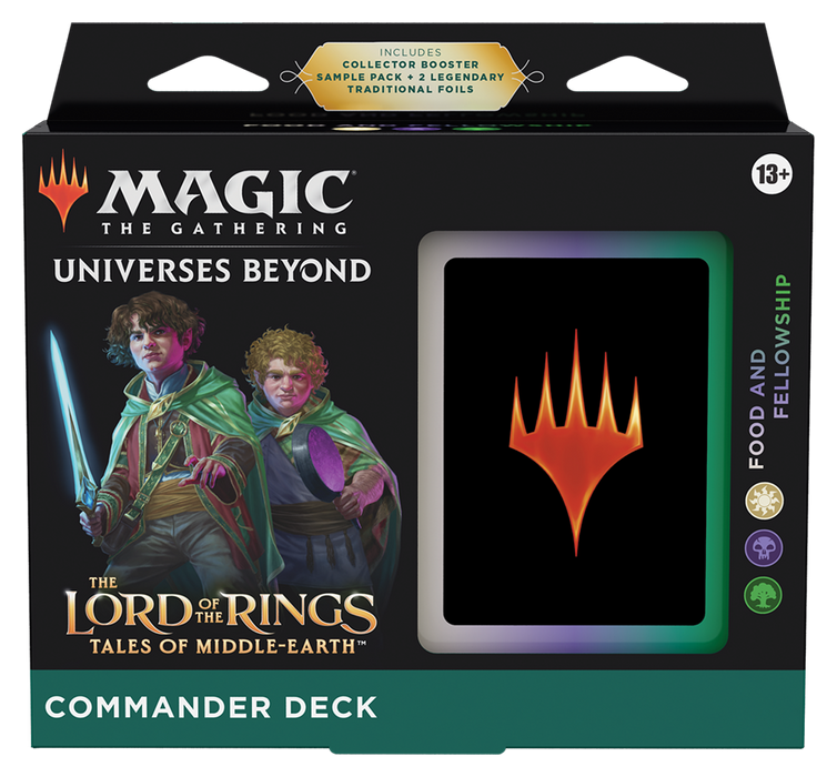 Magic The Gathering: The Lord of the Rings - Tales of Middle-earth Food and Fellowship Commander Deck