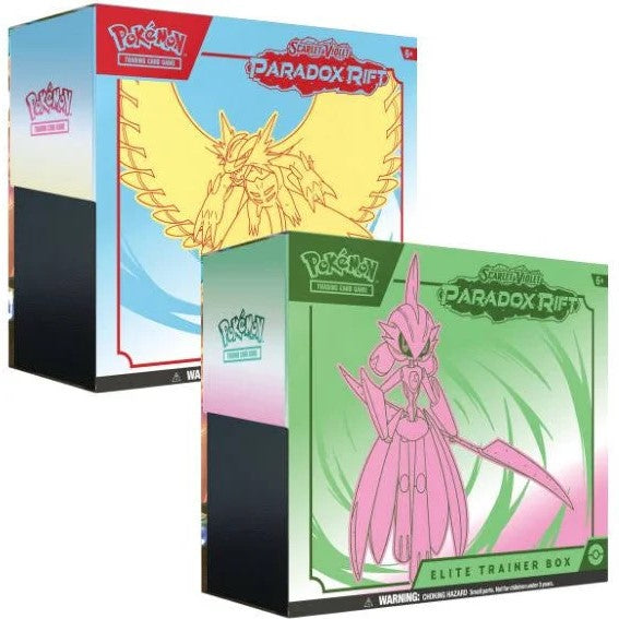 Pokemon TCG Products Revealed - Roaring Moon ex Box - Iron Valiant