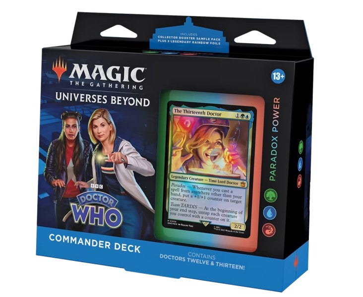 Magic The Gathering: Universes Beyond: Doctor Who - Paradox Power Commander Deck