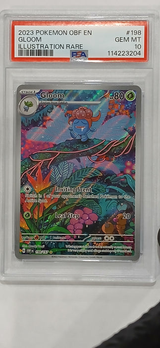 Pokemon: PSA 10 Illustration Rare Gloom
