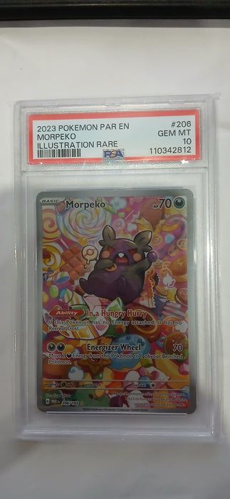 Pokemon: PSA 10 Illustration Rare Morpeko