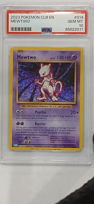 Pokemon: PSA 10 Pokemon Celebrations Mewtwo