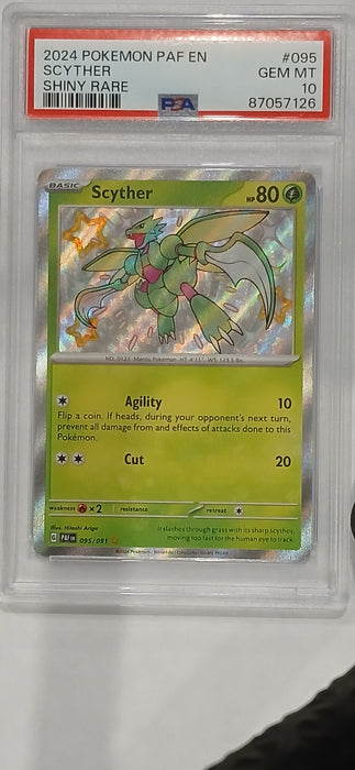 Pokemon: PSA 10 Shiny Rare Scyther