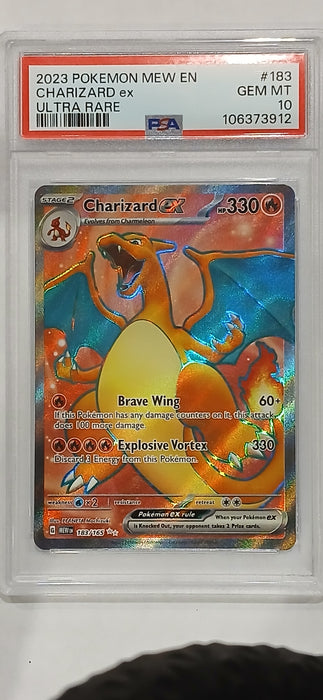 Pokemon: PSA 10 Ultra Rare Charizard ex