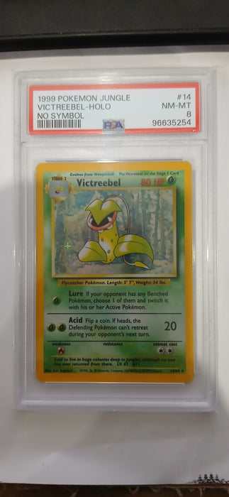 Pokemon: PSA 8 Jungle No Sybol Victreebel-Holo
