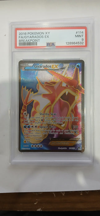 Pokemon: PSA 9 Breakpoint Full Art Gyrados EX