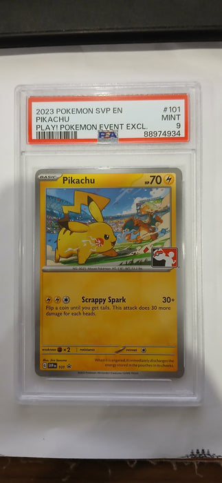 Pokemon: PSA 9 Play! Pokemon Event Exclusive Pikachu