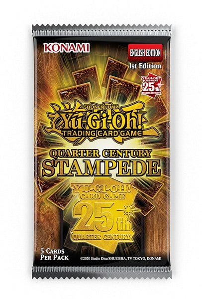 Yu-Gi-Oh: Quarter Century Stampede Booster Box (PREORDER)