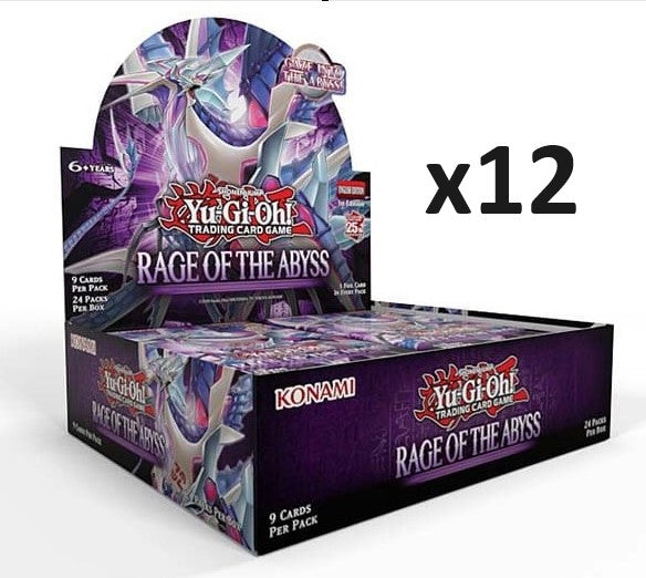 Yu-Gi-Oh: Rage of the Abyss Booster Box Case (12x Boxes) (PREORDER)
