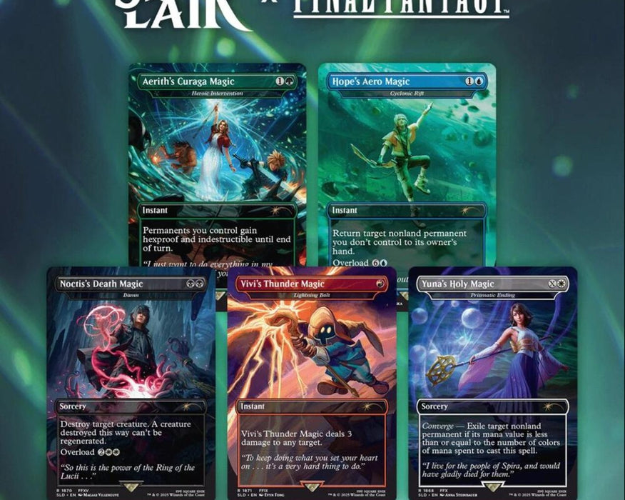 Magic The Gathering: Secret Lair x FINAL FANTASY: Grimoire - Non-Foil Edition