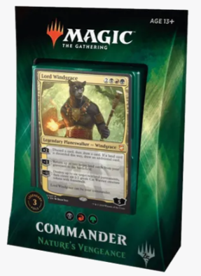 Magic the Gathering: Commander 2018 - Nature's Vengeance Commander Deck