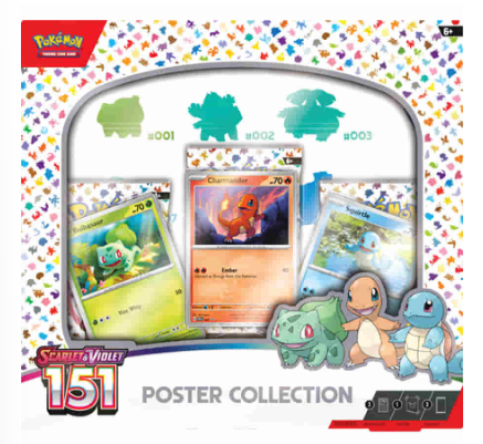 Pokemon: Scarlet and Violet - 151 Poster Collection