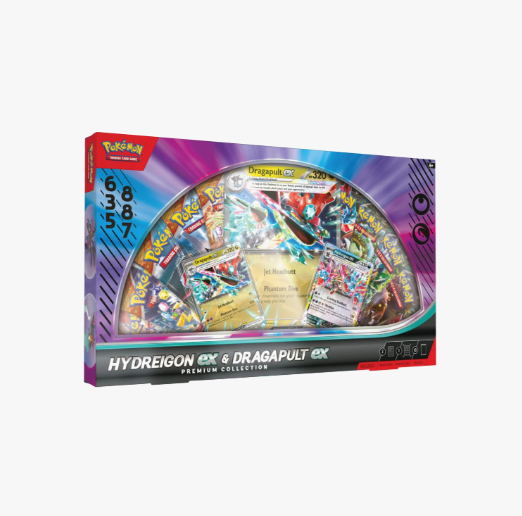 Pokemon: Hydreigon ex & Dragapult ex Premium Collection