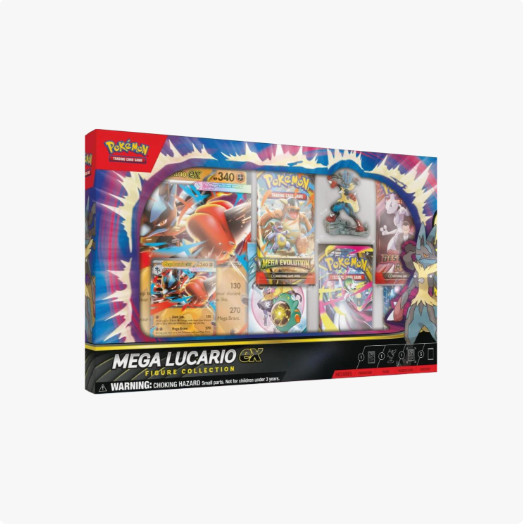 Pokemon: Mega Lucario ex Figure Collection