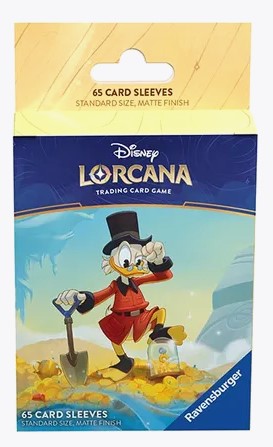 Disney Lorcana Card Sleeves - Scrooge McDuck (65-Pack)