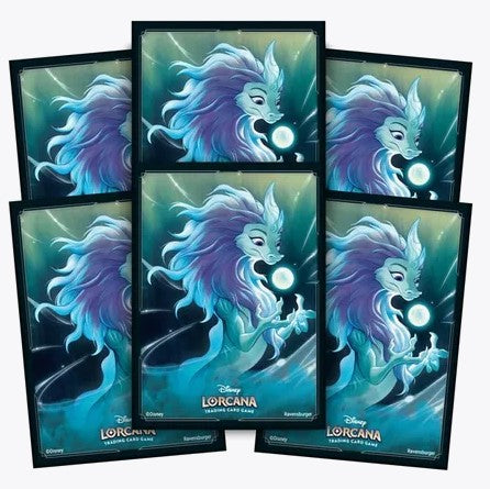 Disney Lorcana Floodborn Mulan Deck Box and Sleeves 65 count