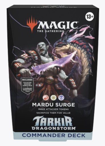 Magic the Gathering:  Tarkir: Dragonstorm Commander Deck - Mardu Surge (PREORDER)