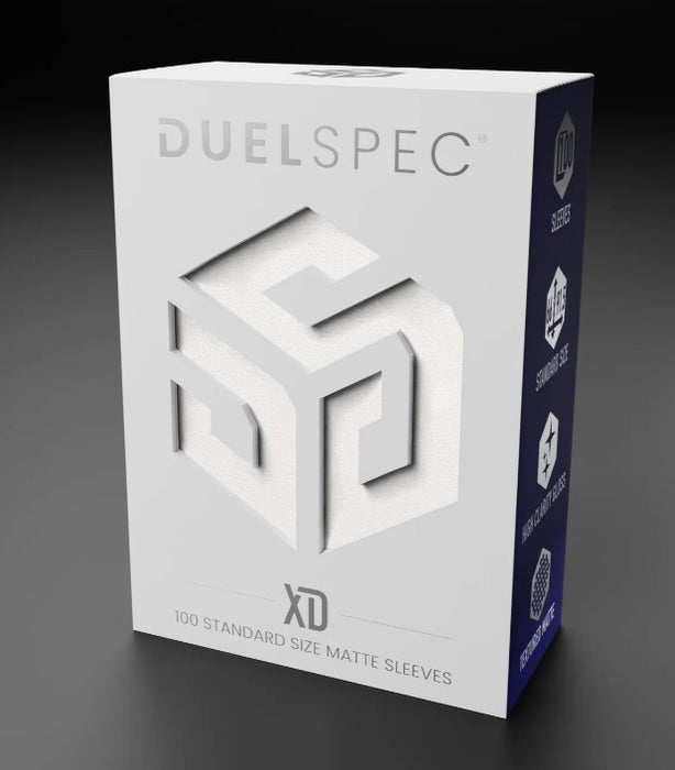 Duelspec: XD Standard Matte Sleeves (White)