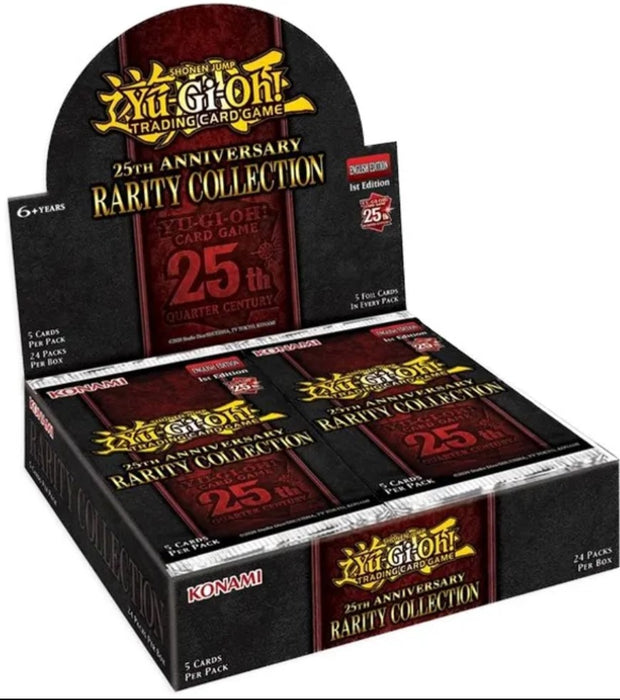 Yu-Gi-Oh: 25th Anniversary - Rarity Collection Booster Box (PREORDER)