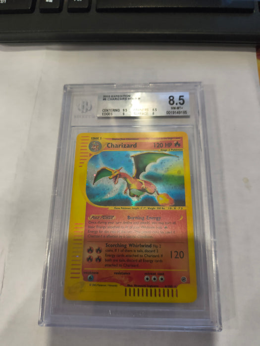 Pokemon: BGS 8.5 Charizard Holo