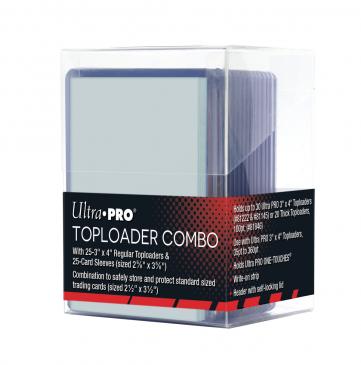 Ultra Pro: 3"x 4" Regular Toploader + Sleeve Combo