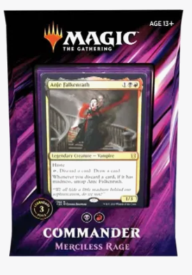 Magic the Gathering: Commander 2019 - Merciless Rage Commander Deck