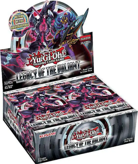 Yu-Gi-Oh: Legacy of the Valiant - Booster Box [1st Edition]