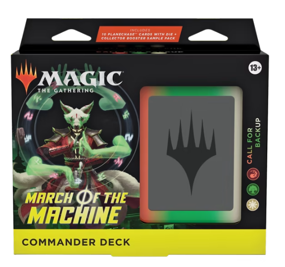 Magic The Gathering: March of the Machine - Call for Backup Commander Deck