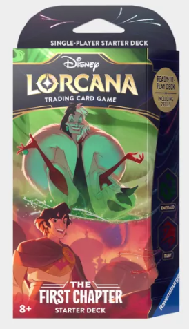 Disney Lorcana: The First Chapter Starter Deck - Emerald & Ruby