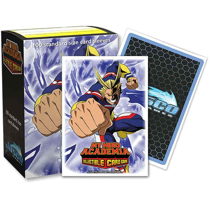 Dragon Shield: My Hero Academia All Might Punch Art Matte Standard Size Sleeves